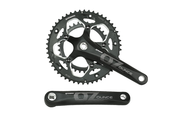 Система PROWHEEL ROAD OUNCE-521C-N(50-34)AL-6061-T6,CHAINLINE:43.5,BCD:110,под квадрат 110,5,черный