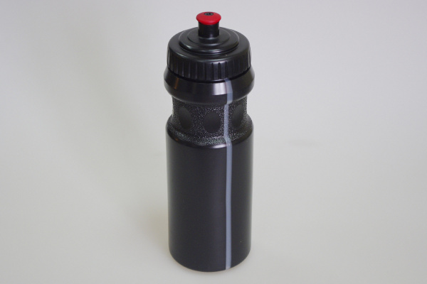 Фляга CWB700B, 750мл, пласт., с клапаном, мерная линейка, черн.