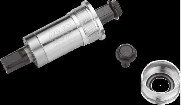 Каретка-картридж NECO B920 68*116мм, BC 1.37"x24T, 2 промподшипника, под квадрат, 280гр